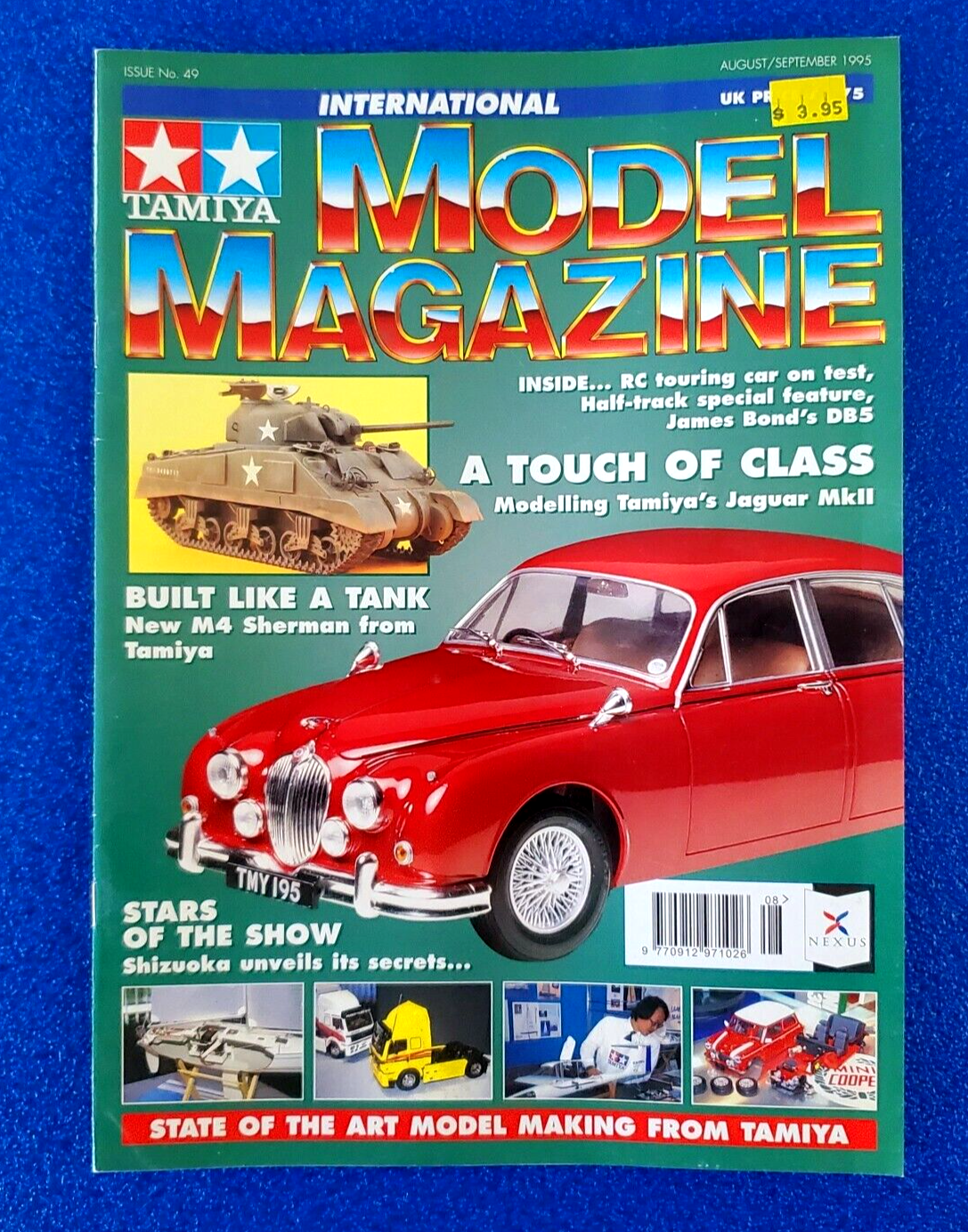 TAMIYA MODEL MAGAZINE INTERNATIONAL A TOUCH OF CLASS AUG/SEPT 1995 NO. 49