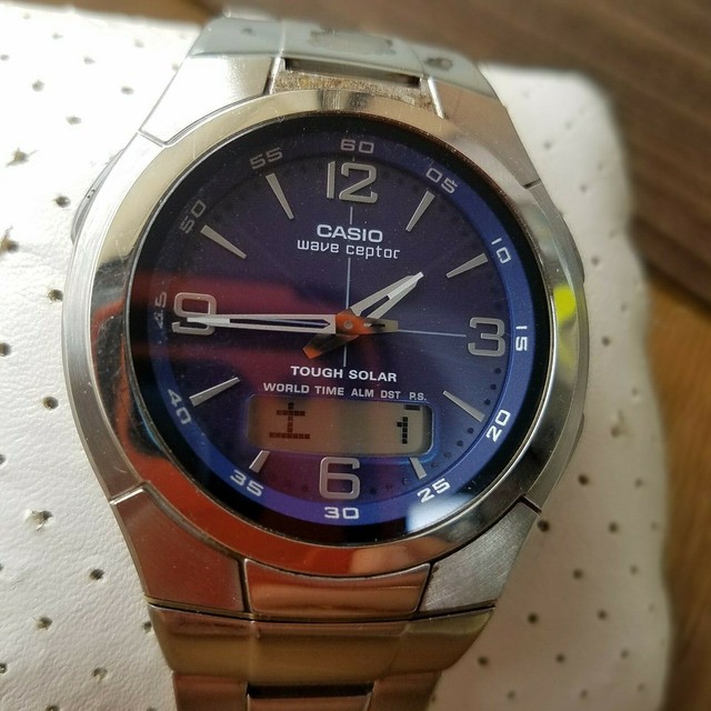 casio edifice wave ceptor set time