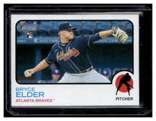 2022 Topps Heritage #591 Bryce Elder BRAVES ROOKIE QTY