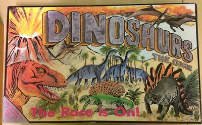 Imagination Games Ltd. Dinosaur The Race Is On Brettspiel (1992) vollständig
