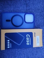 JETech Magnetic Case for iPhone 14 Pro Compatible with MagSafe Translucent Back