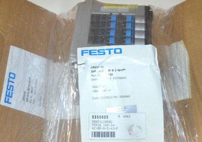 Festo CPV-14-VI 18210  Ventilinsel 10P-14-4C-MP-R-Z-4J+P NEU