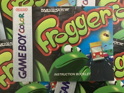 Frogger GameBoy Color Instruction Manual Only | eBay