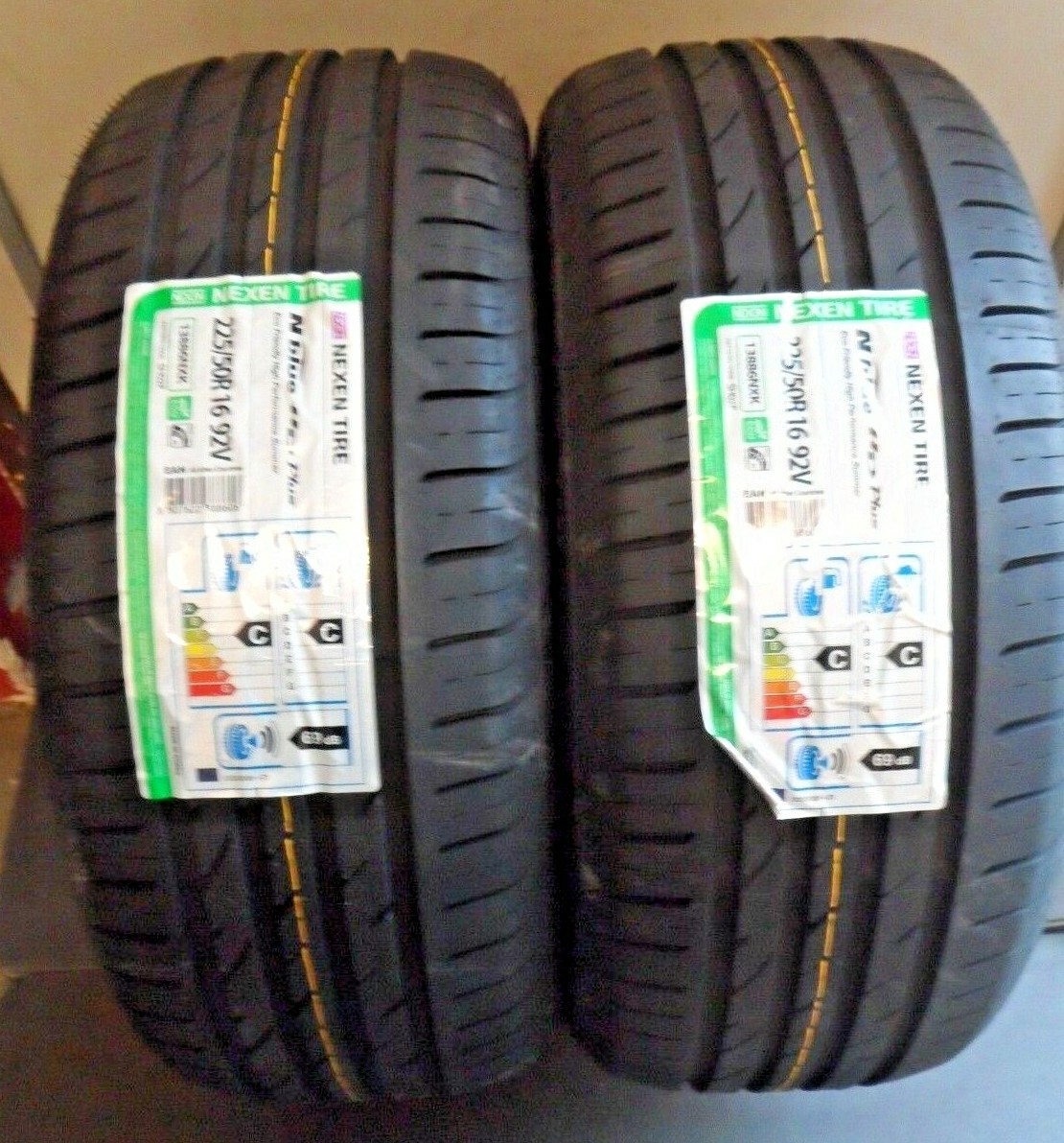 2 X 225 50 16 Nexen NBlue HD Plus 225/50R16  2256016 Lifetime Warranty
