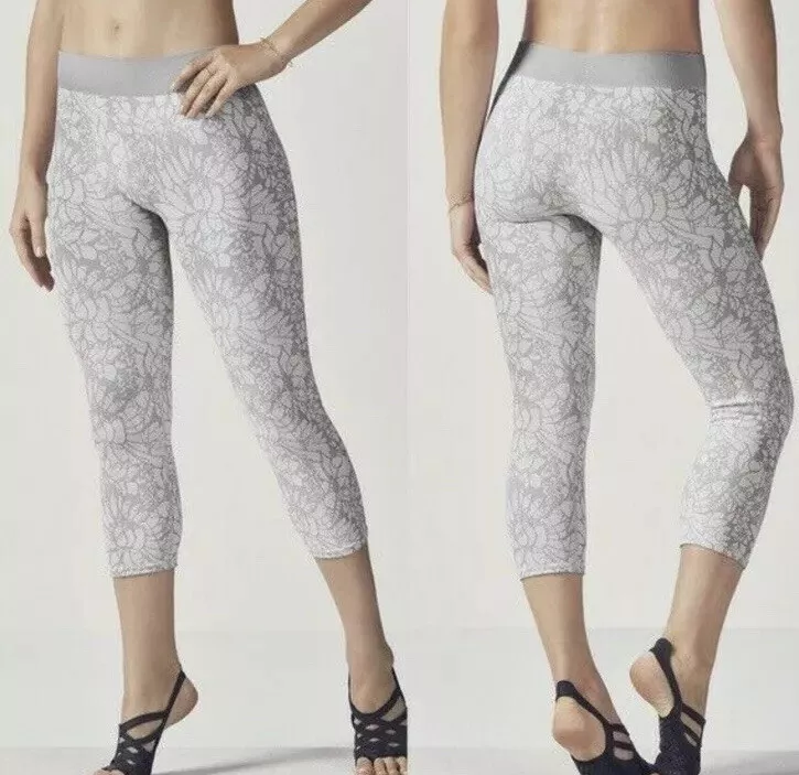 Fabletics Seamless Sebastian Floral Capri Leggings Kate Hudson