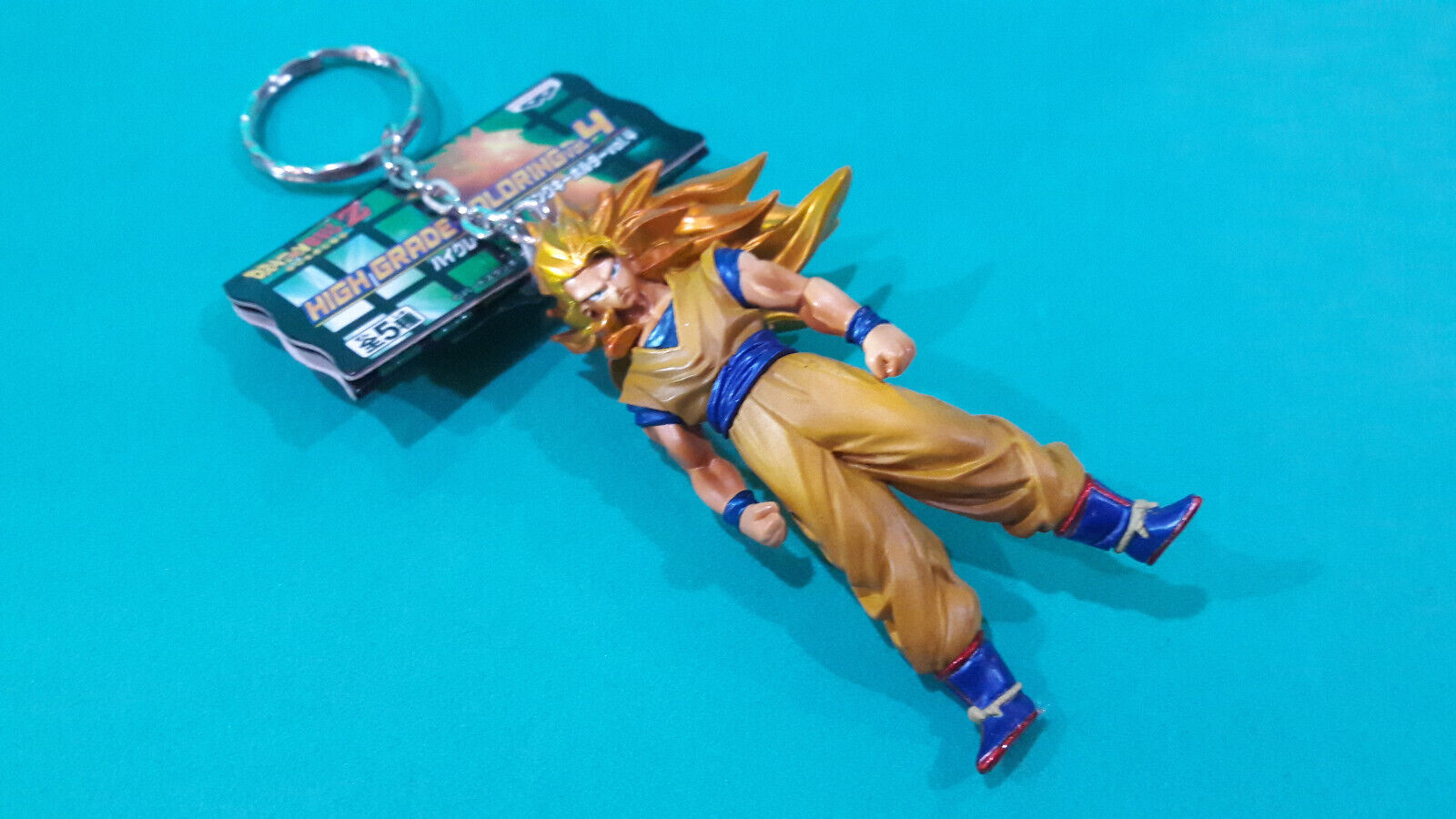 Chaveiro / Boneco Dragon Ball Z Super Saiyajin 3 Son Goku (Gokou