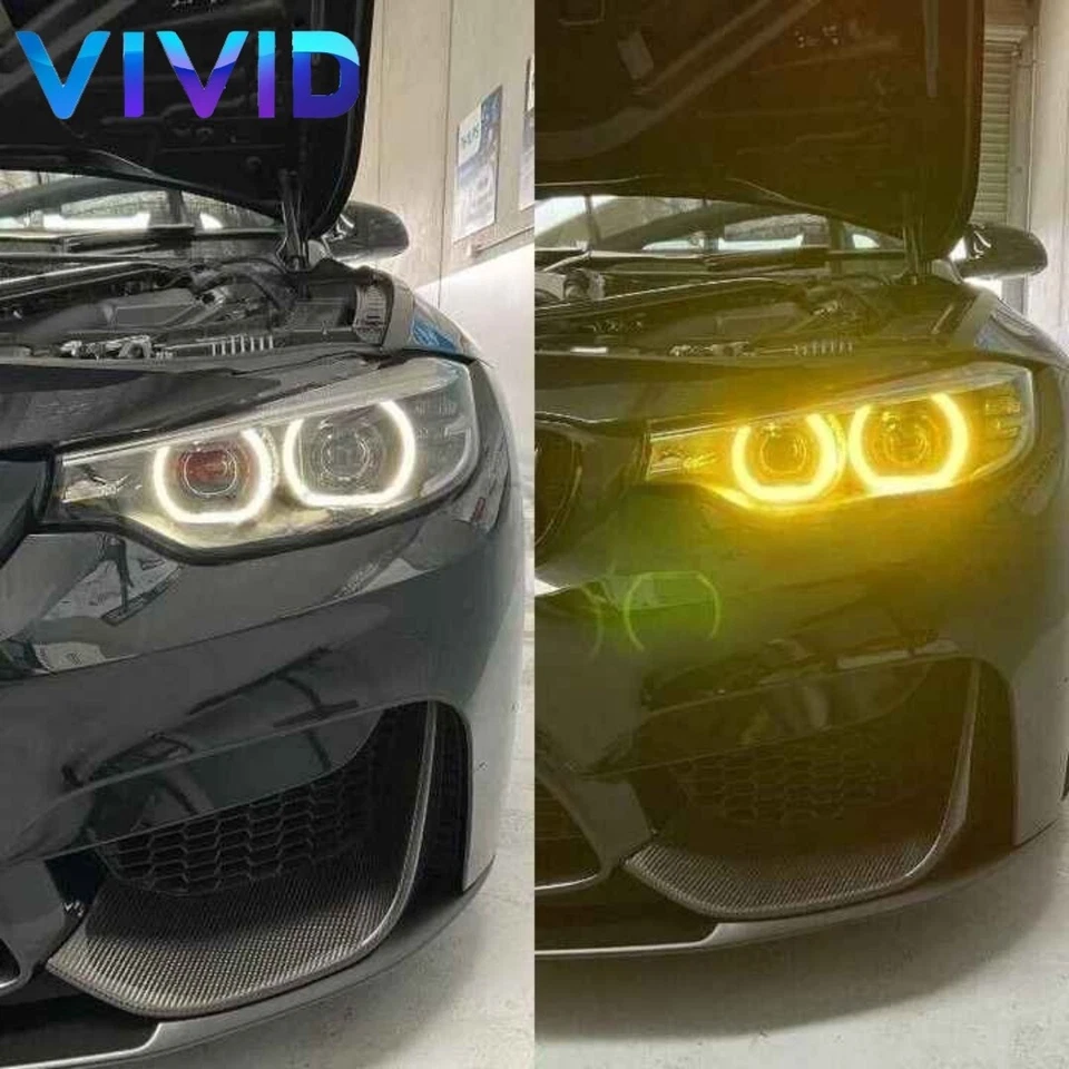 BMW M3/M4/4 Series RGB COLOUR DRL LED Headlights F80/F82/F83/F32/F33/F36 2014-16 - Image 4 of 4