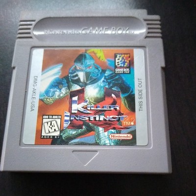 Nintendo Game Boy Killer Instinct - Authentic Original Nintendo GameBoy cart.