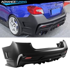 For 15-21 Subaru Wrx Sti Rear Bumper Cover Varis Style Conversion Replacement