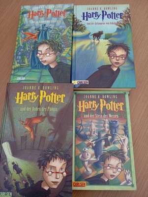 Harry Potter Gebundene Bücher, Deutsch, J.K. Rowling,