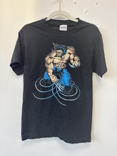 Vintage Wolverine Shirt Mens Small Marvel Comics 2001 Graphic Tee Superhero 00s