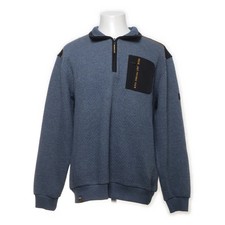 Jim Spencer, Fleecepullover, Größe: 2XL, Blau, Baumwolle/Polyester, Herren #XkX