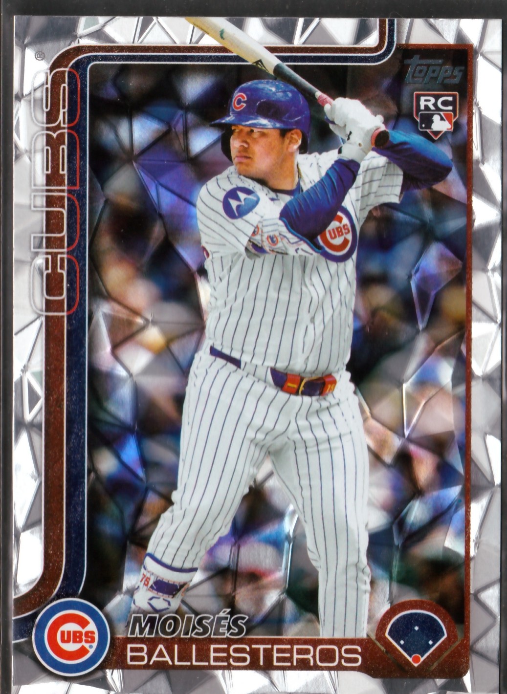 Moises Ballesteros 2025 Topps Update Series -  #US262 Diamante Foil (RC)