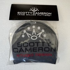 Scotty Cameron Titleist Coverall Mid-Round Mallet CS Putter Headcover (Gray)