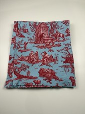 Williams Sonoma French Toile De Jouy Tablecloth Muldova 100% Cotton 70”x 90”