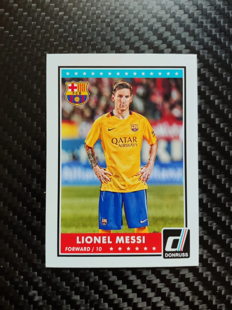 2015 Panini Donruss Lionel Messi #68 for sale | eBay
