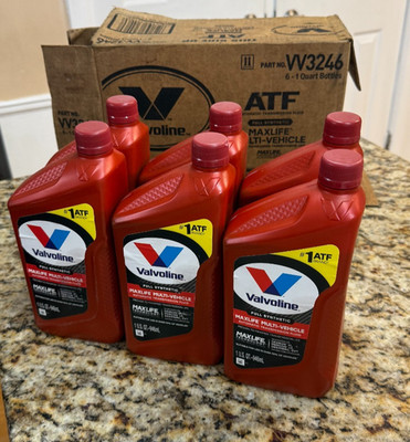 Valvoline MaxLife Multi Vehicle ATF Synthetic Oil 1 ATF - Case of 6