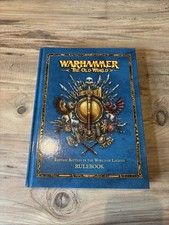 Warhammer Old wood Rule book