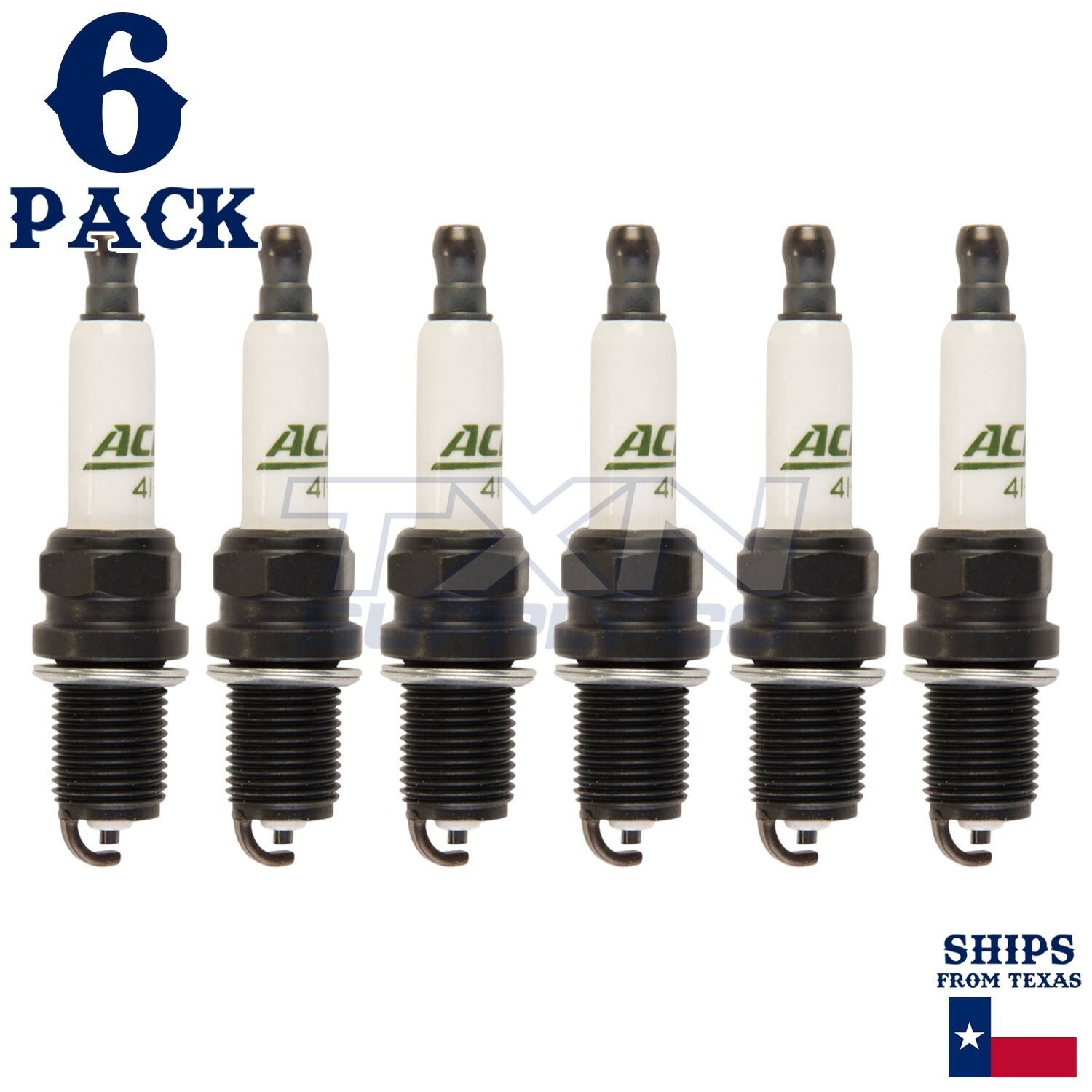 6 Pack ACDelco Standard Spark Plugs 2001-2005 for Jeep Cherokee 3.7L ps