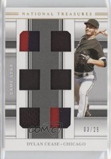 2020 Panini National Treasures Game Gear Materials Sixes 3/99 Dylan Cease 6fs