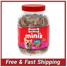 Milk-Bone Mini's Flavor Snacks Dog Treats, 36 Ounce Crunchy Texture Helps Reduce