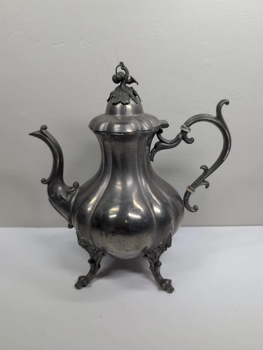 Reed & Barton Winthrop Antique US Silver-Plated Teapots, Coffee