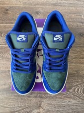 Nike SB Dunk Low Pro 'Deep Royal Blue Green Sail' Men's Shoes