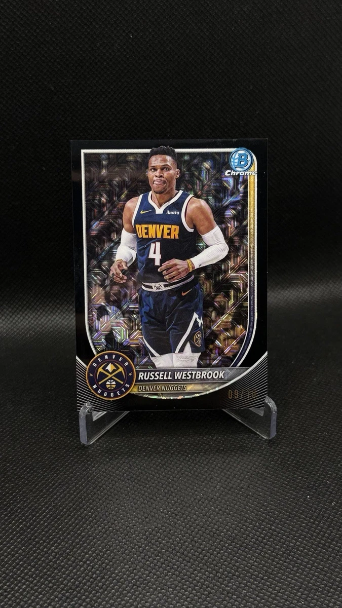 Topps Russell Westbrook Basketball Serial Numbered Sports Trading