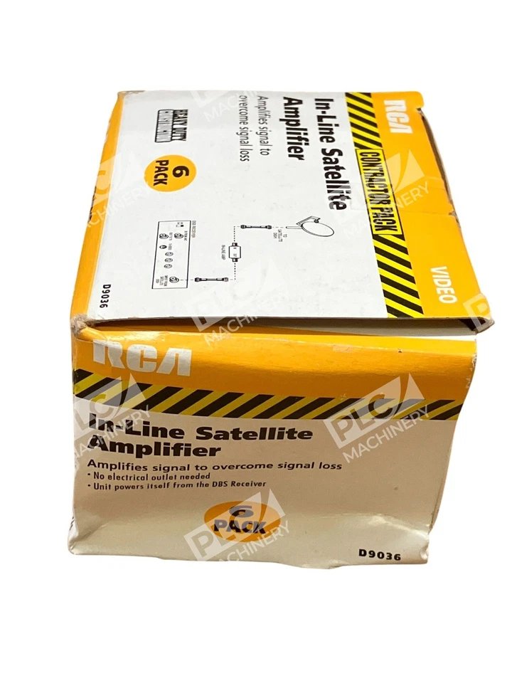 RCA D903 In-line Satellite/Cable Amplifier 950–2050 MHz One Box of 6 - Image 4 of 4
