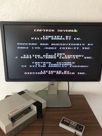 Captain Skyhawk Nintendo Entertainment System NES 1990 Tirador Oficial Probado