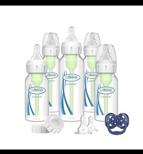 Dr. Brown's Natural Flow Anti-Colic 1 Count Pack of 1 , Baby Bottle Gift Set