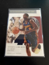 2002-03 Topps Ten - Gilbert Arenas #114 Jersey /750 (MEM)