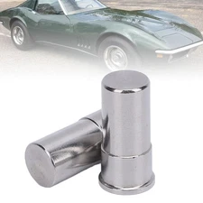 2 Pcs Steering Column Pivot Pins Oversized 304 Stainless Steel Improve Driving