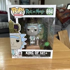 Funko Pop! Deluxe: Rick and Morty - King of S#!+ #694