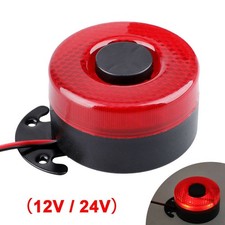Alarma de respaldo Beeper para camiones 12V-24V reversa respaldo alarma sonido con luz