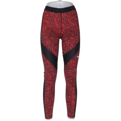 Nike Pro, Sportleggings, Größe: M, Rot/Schwarz/Mehrfarbig #GOf