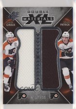 2018 SPx Double XL Duos Materials Tier 1 45/199 Claude Giroux Nolan Patrick 1vd