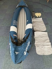 Sevylor Riviera 2 Person Man Inflatable Water Kayak Canoe including Paddle READ
