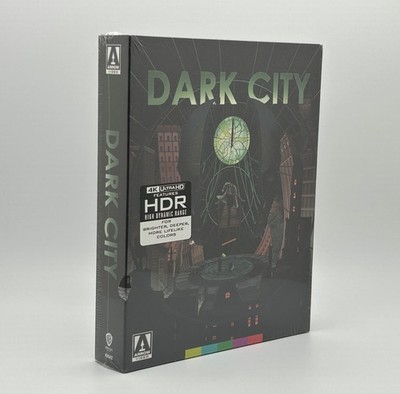 Dark City (1998) 4K Ultra HD UHD Arrow Video Limited Edition Slip Box Set NEW