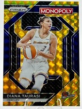 2024 Panini Prizm Monopoly WNBA Diana Taurasi #WNBA20 Gold Prizm /49 Mercury