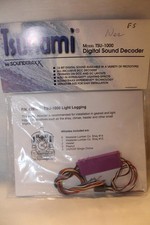 SOUNDTRAXX TSUNAMI SOUND DECODER TSU-1000 826-120 LIGHT LOGGING 