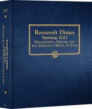 U.S. Roosevelt Dimes, Starting 2023 - Whitman Classic Coin Album