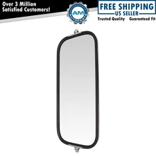 West Coast Mirror Peaked Back 16x7 Stainless Steel LH or RH for Heavy Duty Truck