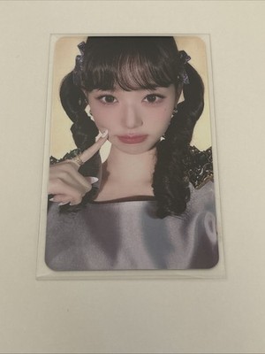 kpop girl group IVE Wonyoung IVE Switch Official Fansign Benefit Photocard