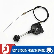 Excavator Throttle Cable Controller Bendable Manual Throttle Motor Control 40"
