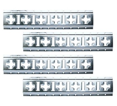 (4 Pack) 2' E Track Horizontal & Vertical Cross Galvanized Trailer Truck