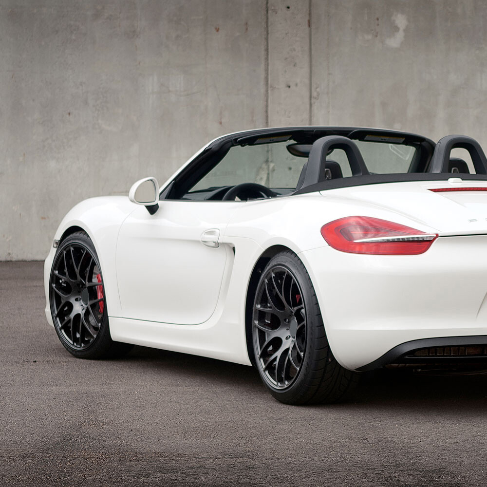 986 Custom Rims 19” RUGER MESH FLOW FORGED WHEELS FOR PORSCHE 986 987 981 BOXSTER S ...