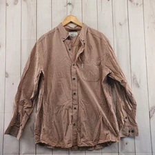 Columbia Shirt Mens Large Long Sleeve Button Down Plaid Front Pocket