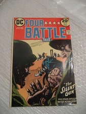 FOUR-STAR BATTLE TALES vol 1 #4 vf condition 1973 dc comic book