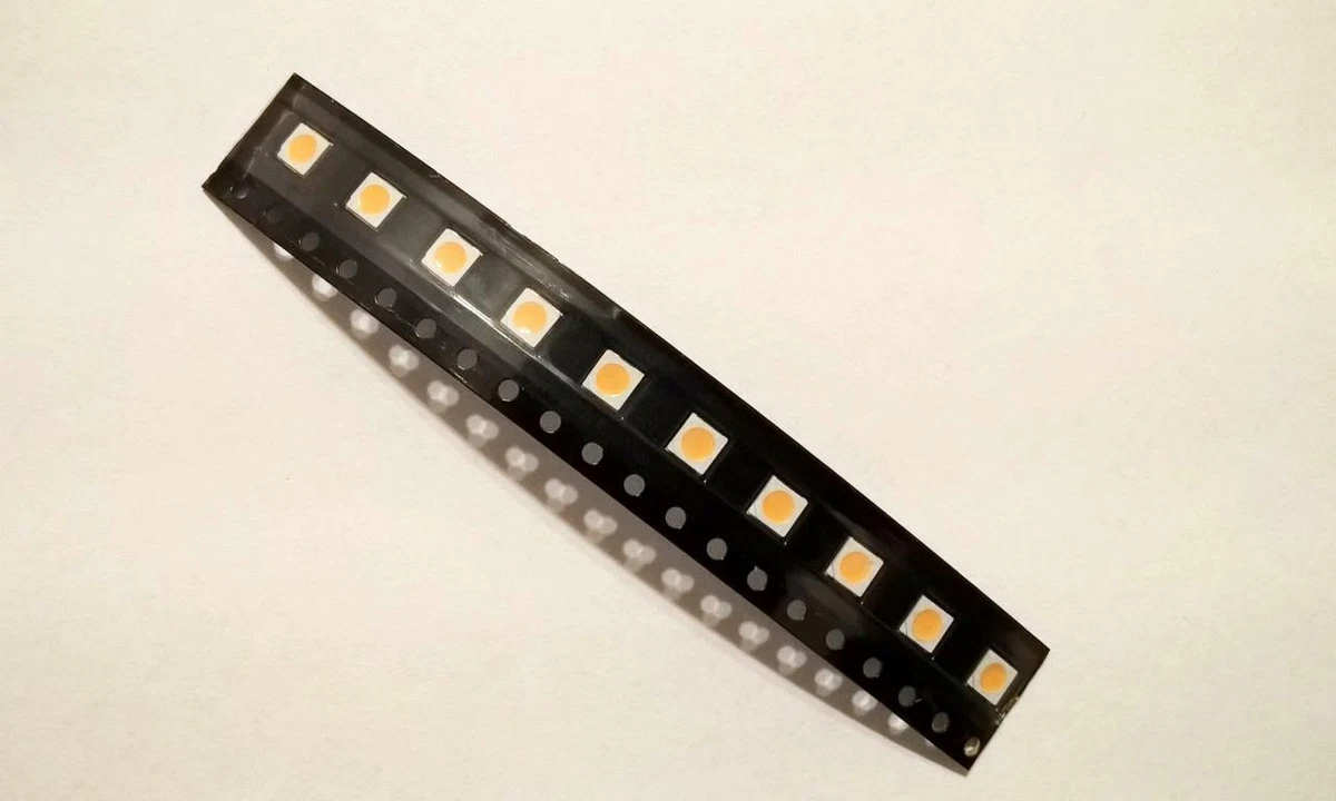 Qty 10pcs Lumileds Luxeon L135 A589A00000001 PC Amber LED 1414 SMD